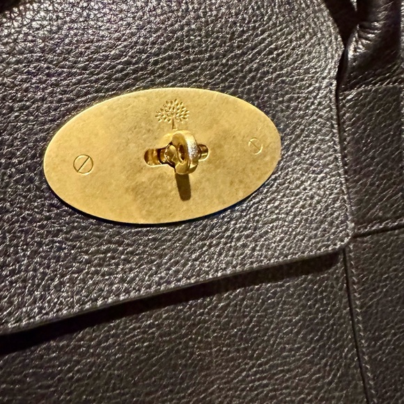 Mulberry Bayswater Black Leather Satchel great condition - Picture 6 of 16